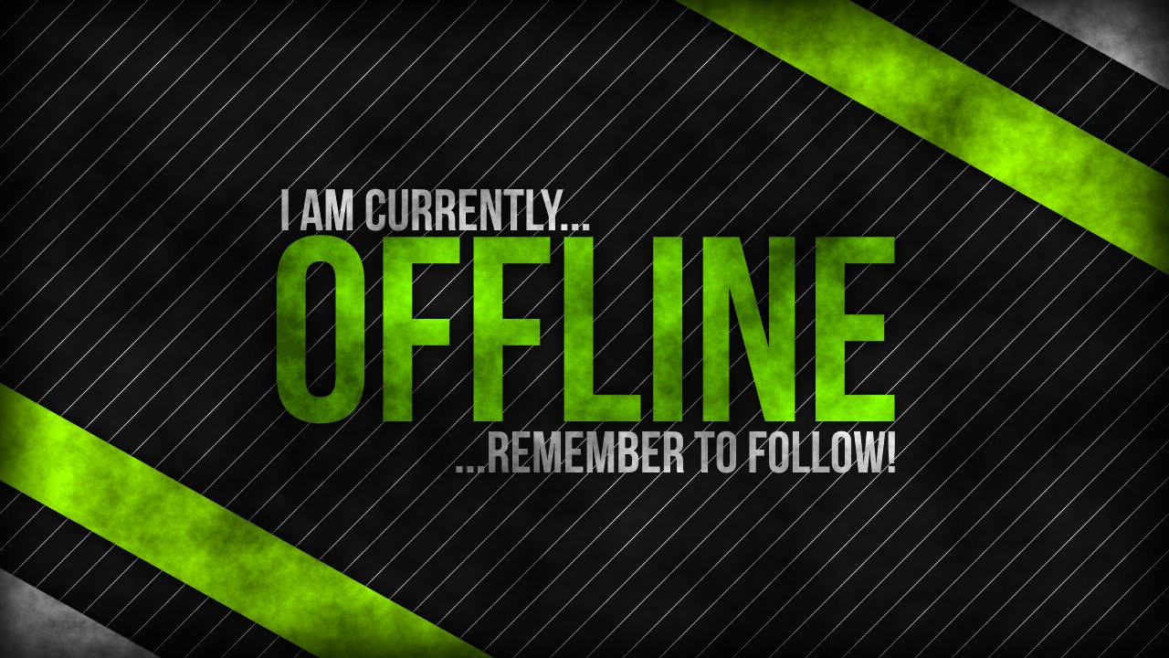 Free Twitch 'Offline' Background | #2 - 'Apple' - YouTube