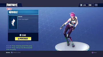 New Fortnite Wiggle Dance and Emote- Everyday Item shop