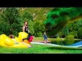 Pete's Dragon Slip 'n Slide Behind The Scenes