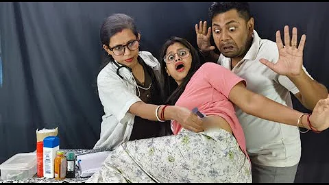 Doctor ne injection Laga Diya #viralinjection #injectionvideo #funnyvideo