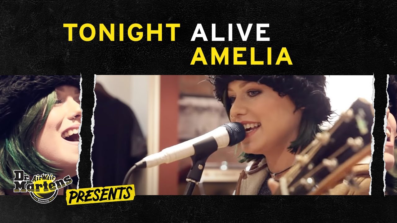 TONIGHT ALIVE PERFORM 'AMELIA' LIVE IN STORE // DR. MARTENS UK #SFSTOUR14 - YouTube