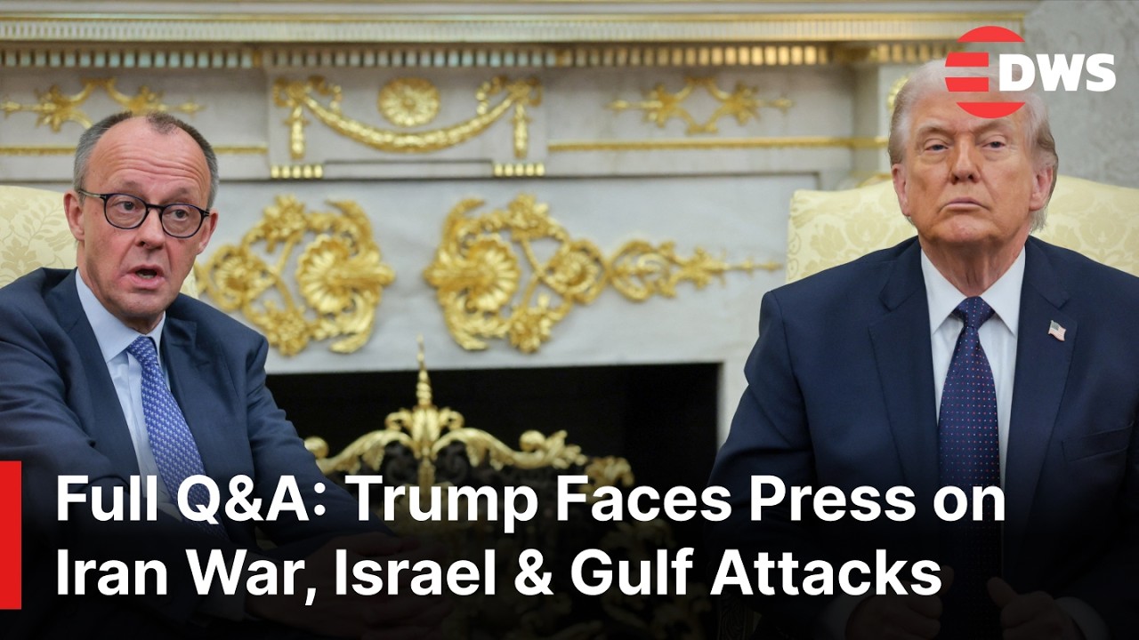 FULL Q&A: President Trump Faces Press on Iran War, Israel, Gulf Attacks & Global Outlook | AC1E