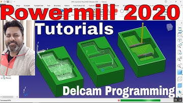 Powermill Programming in Hindi Tutorial | Delcam | CNC Programming