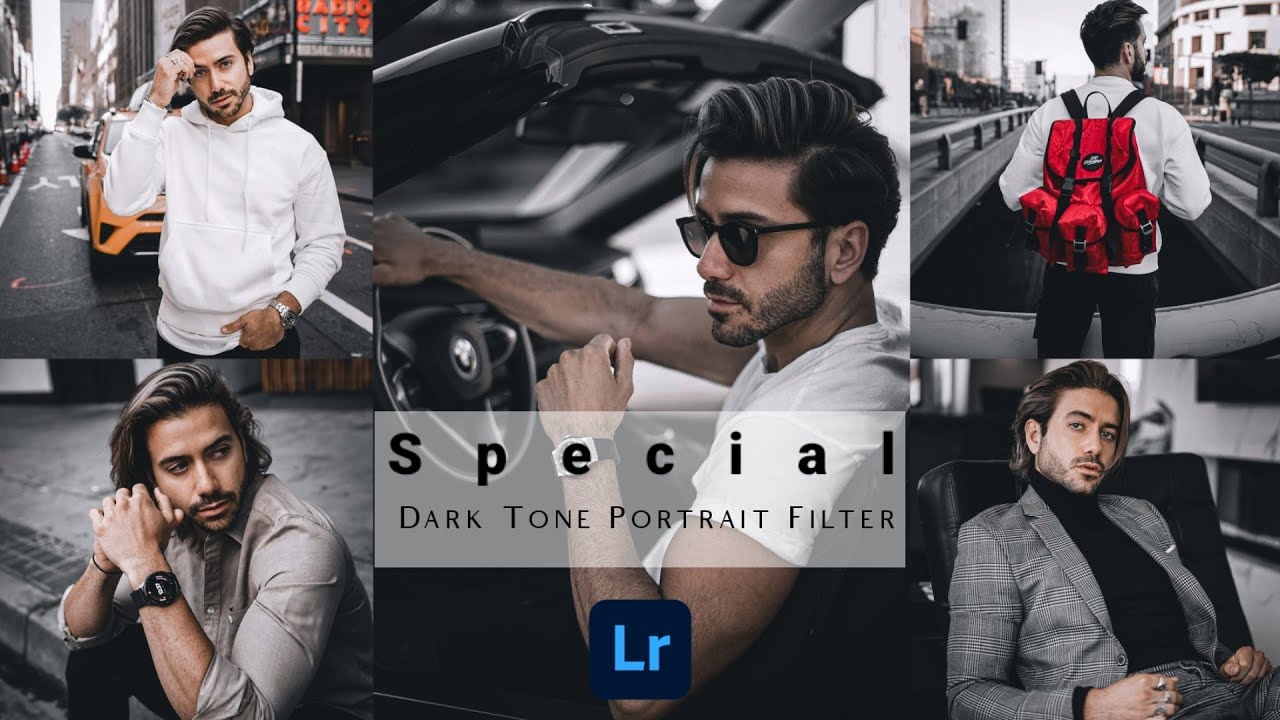 Special dark Tone portrait Filter lightroom mobile edit photo | Free Preset DNG.