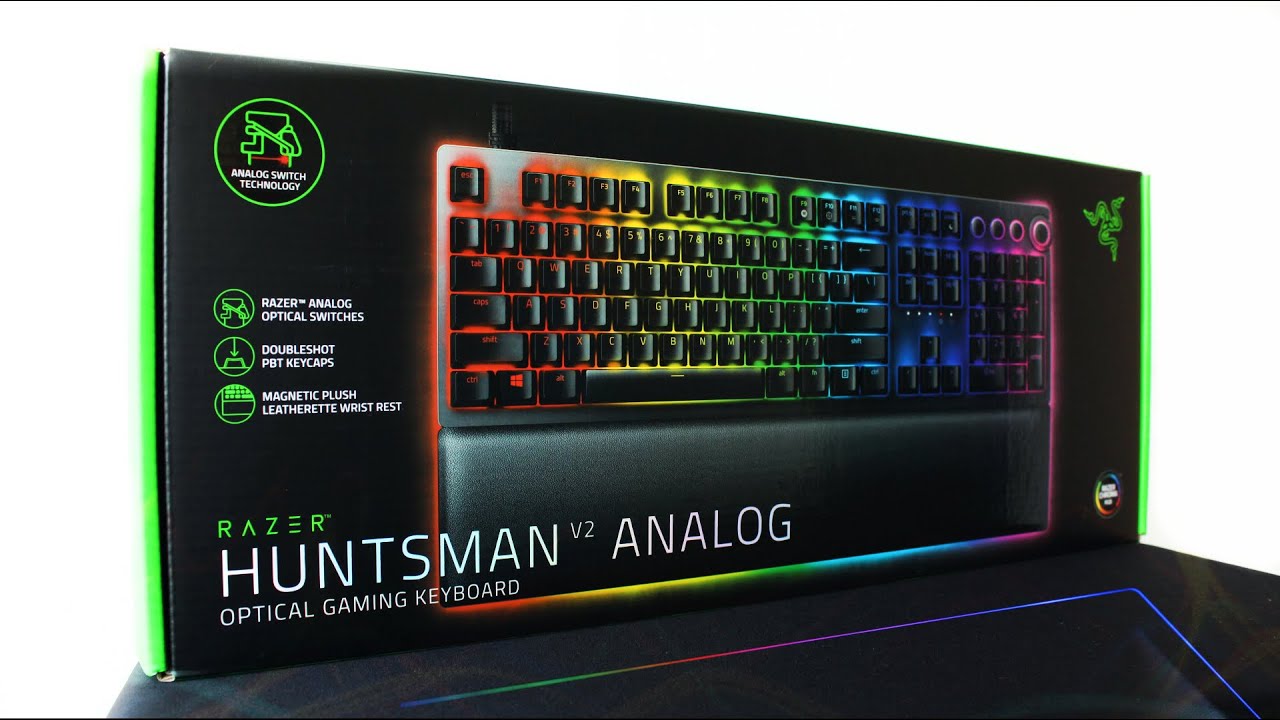 Razer Huntsman V2 Analog Gaming Keyboard Review