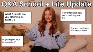 Q&A School + Life Update *GCSE Mocks, Revision & Future Plans | Ruby Rose UK