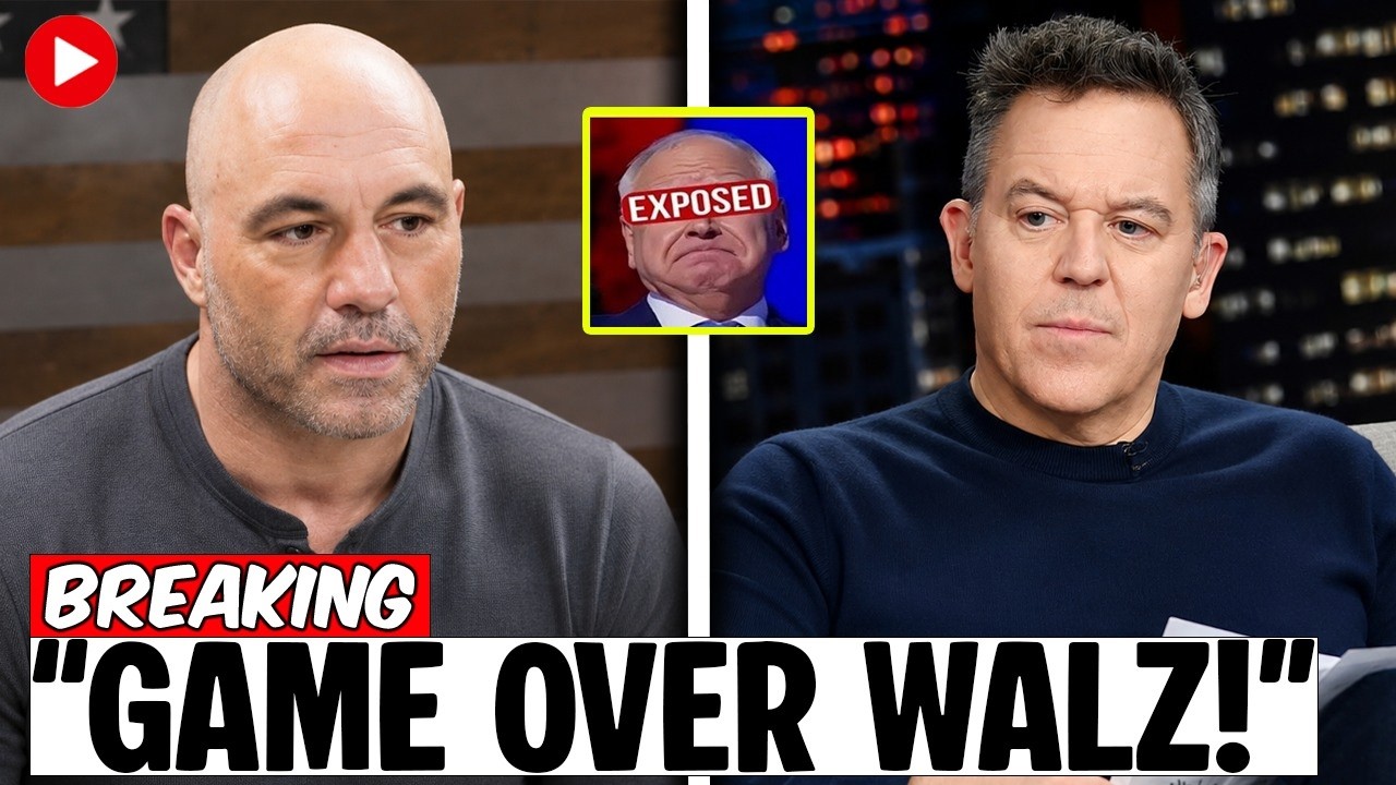 Tim Walz MELTS DOWN After Joe Rogan & Greg Gutfeld EXPOSE Him LIVE On ...