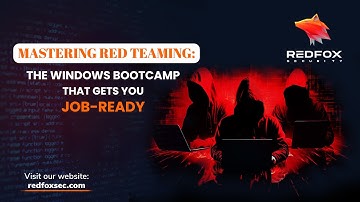 Get Job Ready with This Windows Red Teaming Bootcamp | Cybersecurity Training