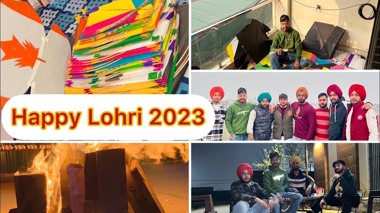 Happy lohri 2023 enjoy with frnds and family members ️ ️😍 - YouTube