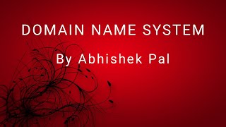 Domain Name System (DNS)|APPLICATION LAYER PROTOCOLS PART-1