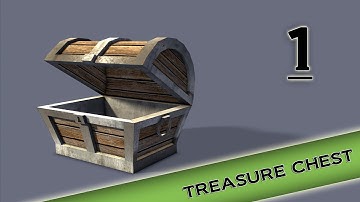 Autodesk Maya 2013 Tutorial - Treasure Chest Modeling, Texturing, lighting Part 1