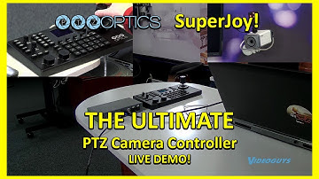 Ultimate Demo of the New PTZOptics SuperJoy PTZ Camera Controller