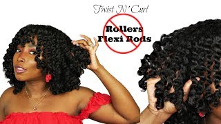 Twist And Curl Technique !😍 Without Rollers Or Flexi Rods | Natural Hair Style Ft. HerGivenHair by Craving Curly Kinks 38,051 views 5 years ago 3 minutes, 30 seconds