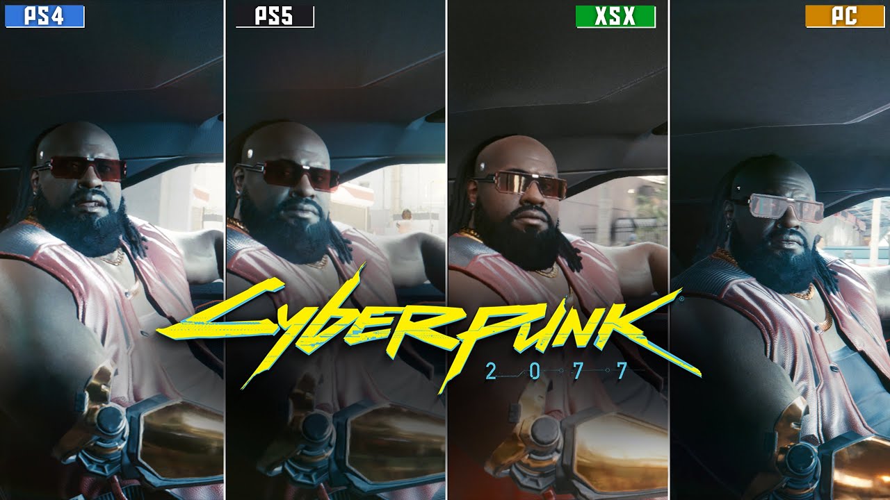 Surrey Delvis Hæl Cyberpunk 2077 – PS4 Pro vs PS5 vs XSX vs PC RTX 3090 Comparison (Load  Times/Graphics/Gameplay) - YouTube