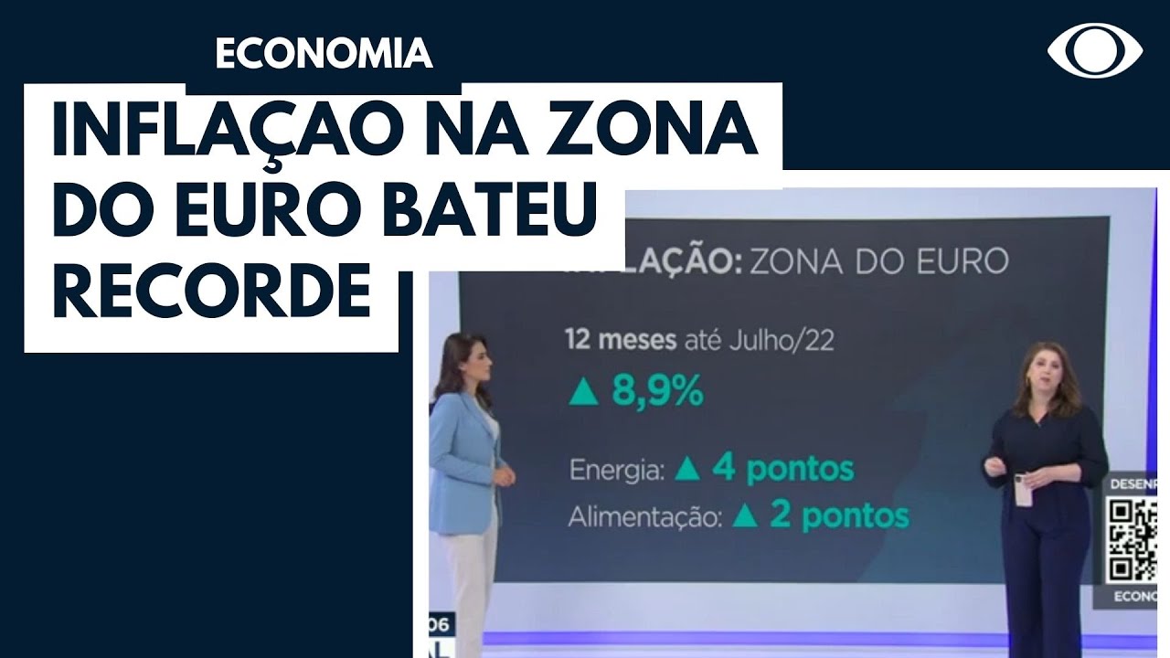 Inflação na zona do Euro bate recorde