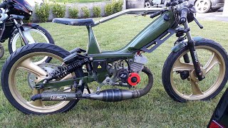 Mbk 51 café racer mvt s race puis bidalot rr