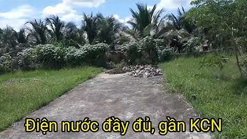 Cần bán 2 lô góc sau lưng KCN Tân Hương Tiền Giang