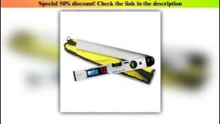 Limited 0-225 degree Electronic Protractor Digital Angle Finder Meter Level Measuring Gauge 400mm 1