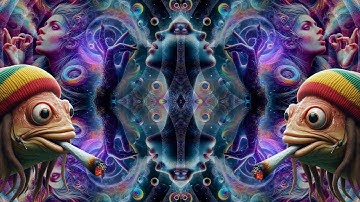 Psychedelic Symmetry | 2 Hour Surreal Trippy Visuals & Fractal Animation