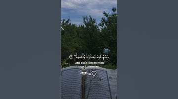 سورة الأحزاب 🤍 الاية41 #ياسر_الدوسري #قرآن #اكسبلور #مقاطع_دينية #راحة_نفسية
