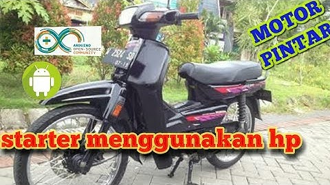 starter motor otomatis menggunakan suara | arduino project