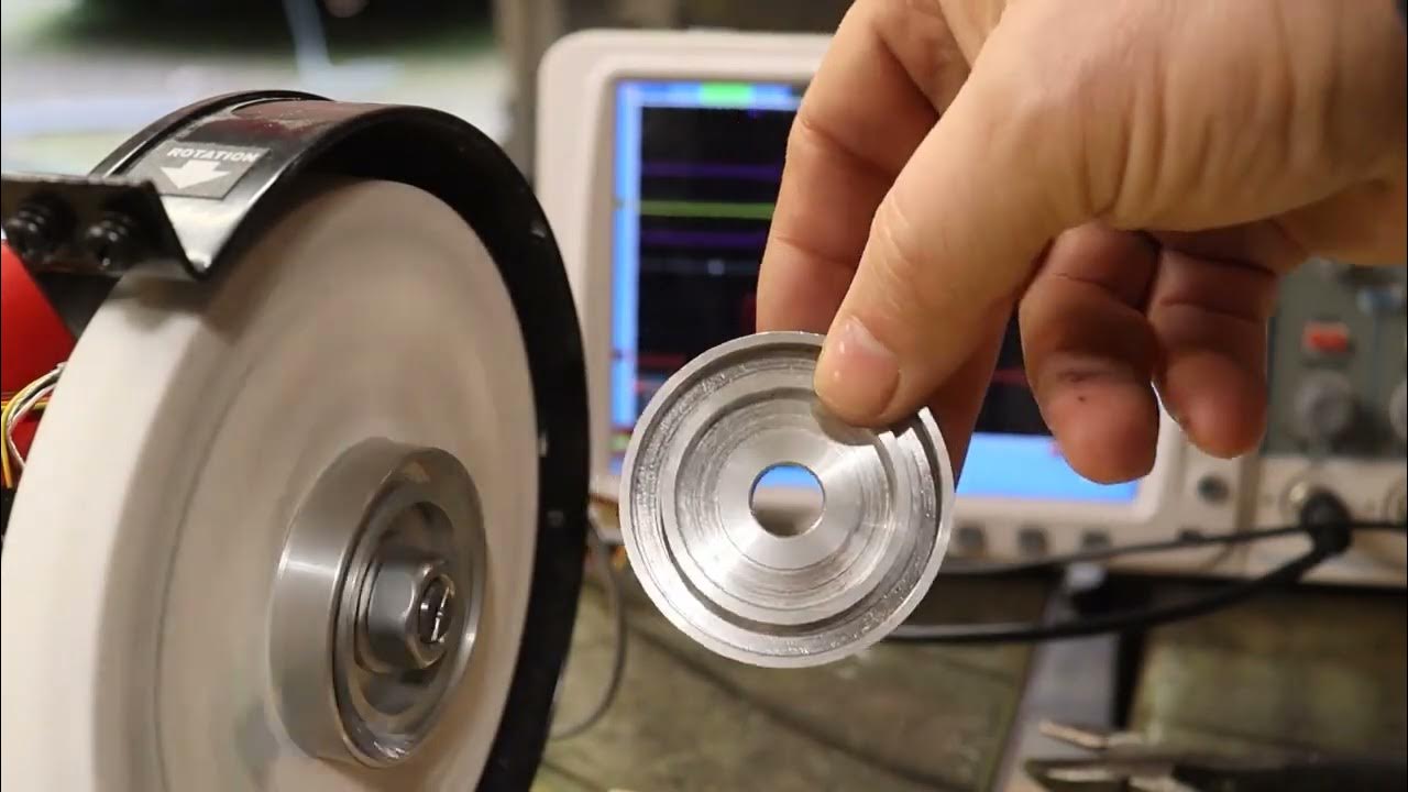 Balancing Harbor Freight Bench Grinder Wheels An Electronics Engineer Way YouTube