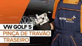 Desmontar Pinças de freio VW - vídeo tutoriais