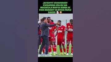 Jayrutty Investment Kuchangia Usajili Wa Wachezaji Wapya Simba SC Kwa Maagizo Ya Kocha Fadlu Davids 