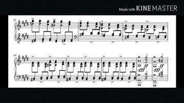 Prelude in c sharp minor Op 3 No 2 - Sergei Rachmaninoff  (Audio + sheet)