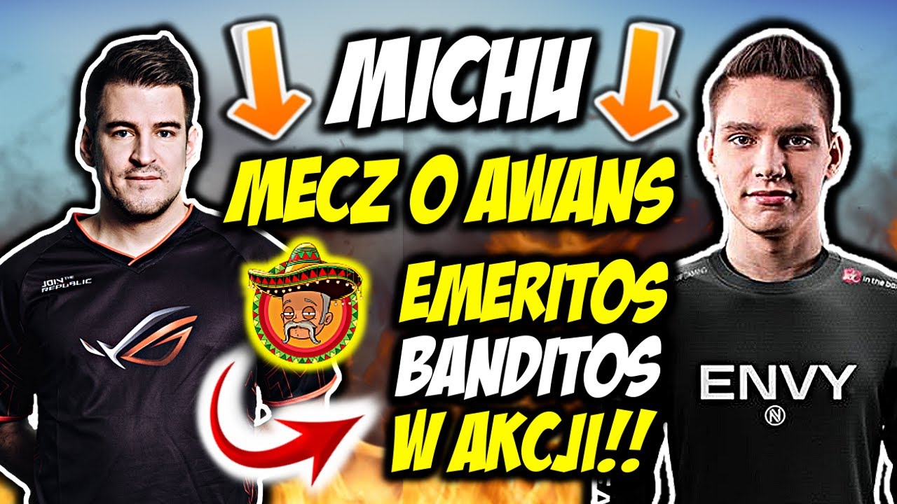 EMERITOS BANDITOS W AKCJI!!! IZAK ON FIRE, MICHU Z ENVY MECZ O AWANS ...