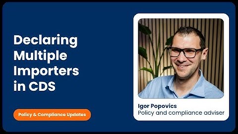 Declaring Multiple Importers in CDS