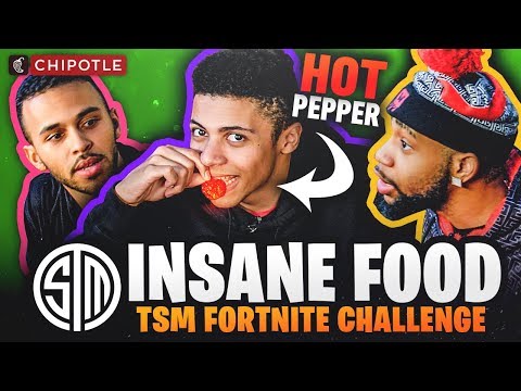TSM Fortnite INSANE Food Challenge