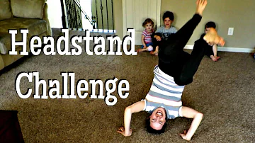 😂Headstand Challenge🙌