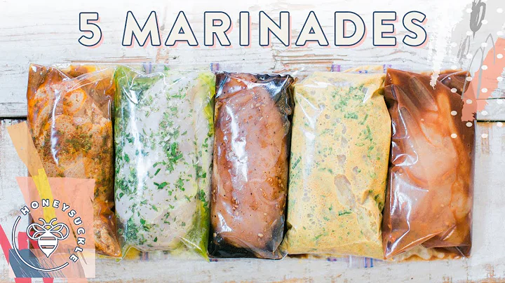 5 EASY DIY Chicken Marinades + 3 Meal Ideas!!! | HONEYSUCKLE - DayDayNews