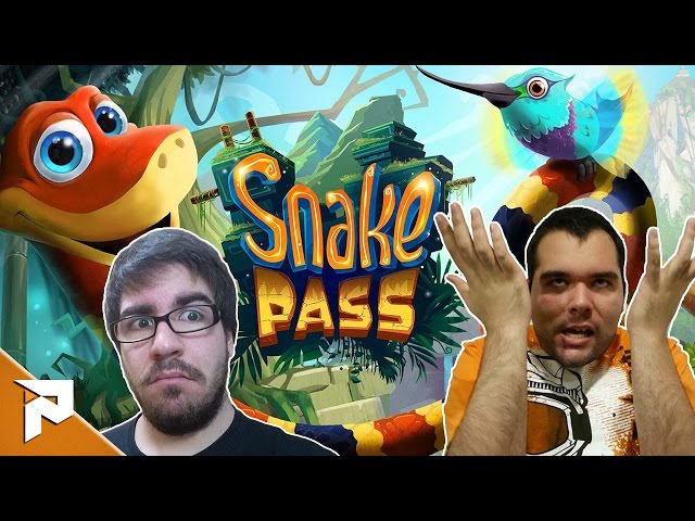 Snake Pass • [Testando o Jogo ] • Virei uma cobra - (nº982) 