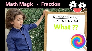 Number Fraction Magic For Kids #Math #Kids #Learning #Education #Fun