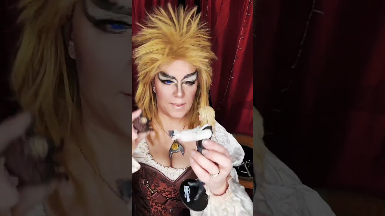 Who caught Jareth playing w himself? 