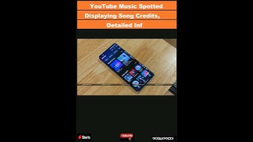 YouTube Music Spotted Displaying Song Credits, Detailed Info on Albums: Details|#shorts