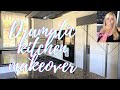 Dramatic Kitchen Makeover | DIY All White Cabinets
