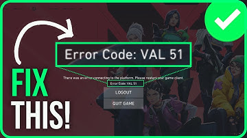 ERROR CODE VAL 51 [FIXED] | Fix Valorant Error Code Val 51