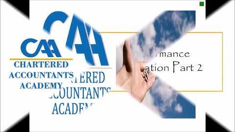 Performance Evaluation part 2