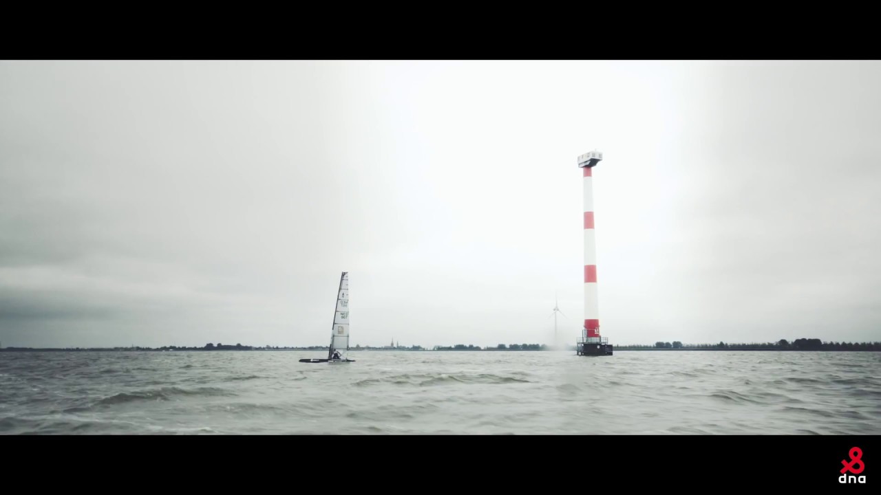 DNA Performance Sailing F1 A-class foiling catamaran composite  introduction video