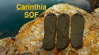Carinthia SOF 1,2,3 Schlafsack Review Teil 2 @outdoorconceptsde