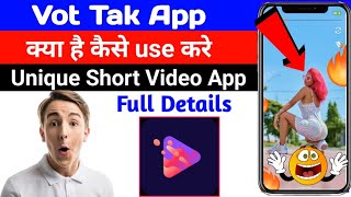 Vot Tak Short Video App || Vot Tak App Kaise Use Kare || How To Use Vot Tak App || VotTak screenshot 5