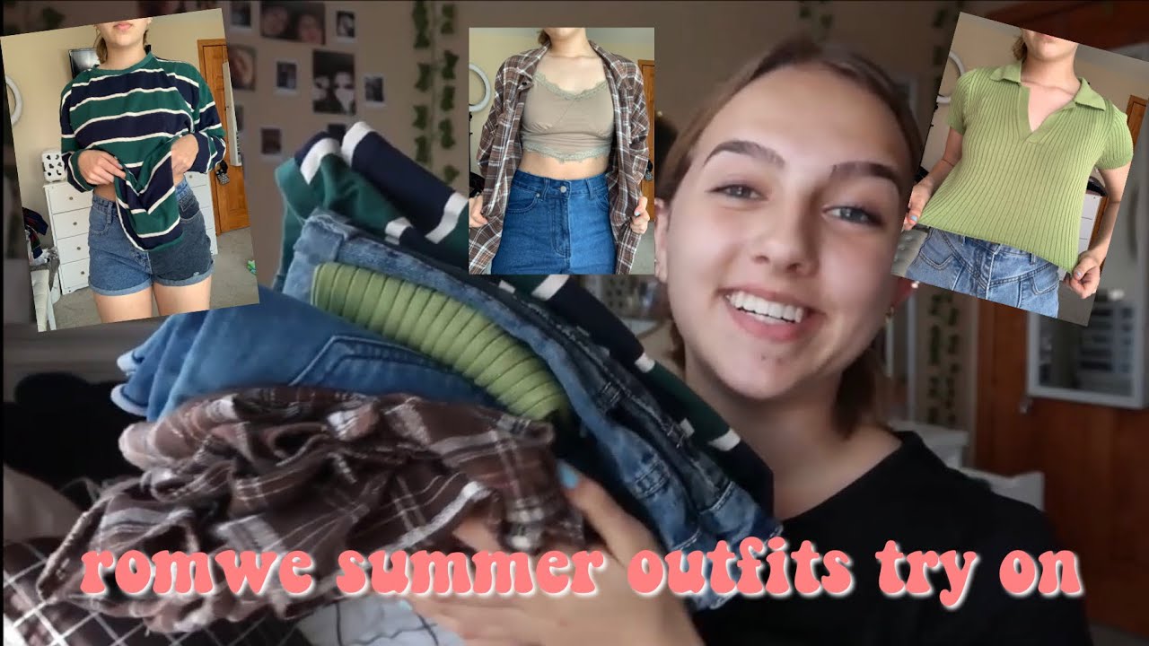 Romwe Summer Outfits Try On Haul | Chloe Renee