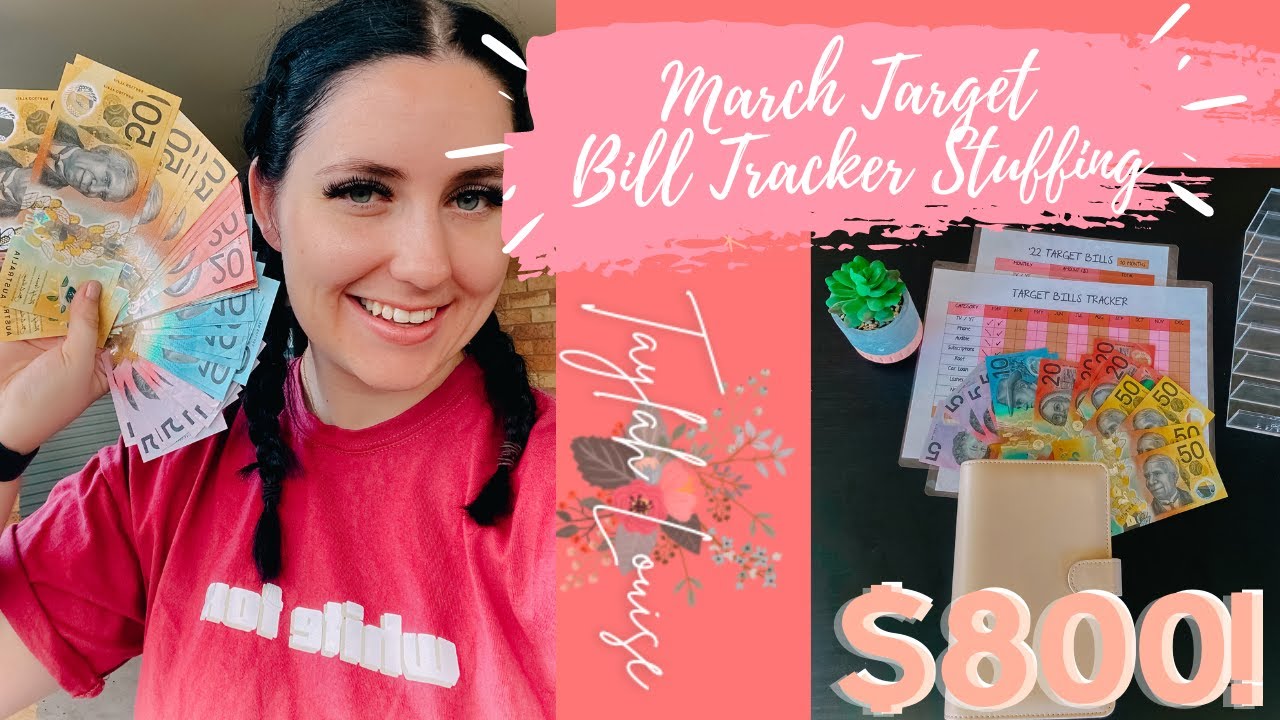 MARCH TARGET BILL CASH STUFFING / 2022 Bill Tracker Prep Challenge / SAVING AN EXTRA $4K THIS YEAR!!
