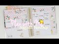 Plan with Me // August Monthly // Printable Stickers