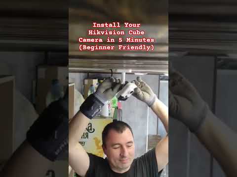 Install Your Hikvision Cube Camera in 5 Minutes (Beginner Friendly) #camerainstallation #live #tech