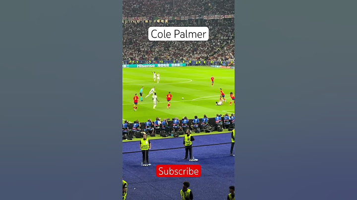 Cole Palmer Goal vs Spain in Euro 2024 Final | Spain vs England | #euro2024 #spain #colepalmer #uefa