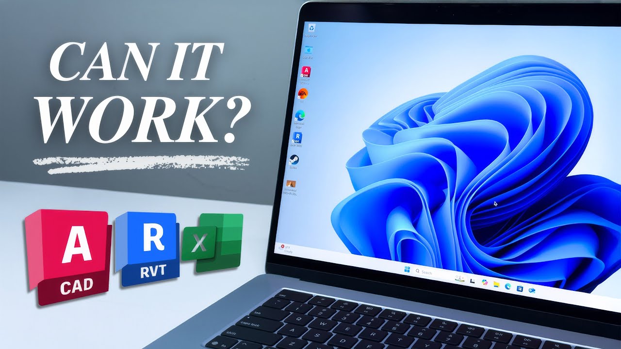 Windows 11 on MacBook Air M4 (Can it Handle APPS & GAMES?) - YouTube